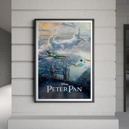 Flex Designs Poster Peter Pan Classic 8 x 10" Home Goods - Movie 1953 Movie Poster