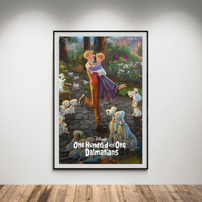Flex Designs Poster One Hundred and One Dalmatians Classic 5 x 7" Home Goods - Movie 1961 Movie Poster