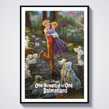 Flex Designs Poster One Hundred and One Dalmatians Classic 8 x 10" Home Goods - Movie 1961 Movie Poster