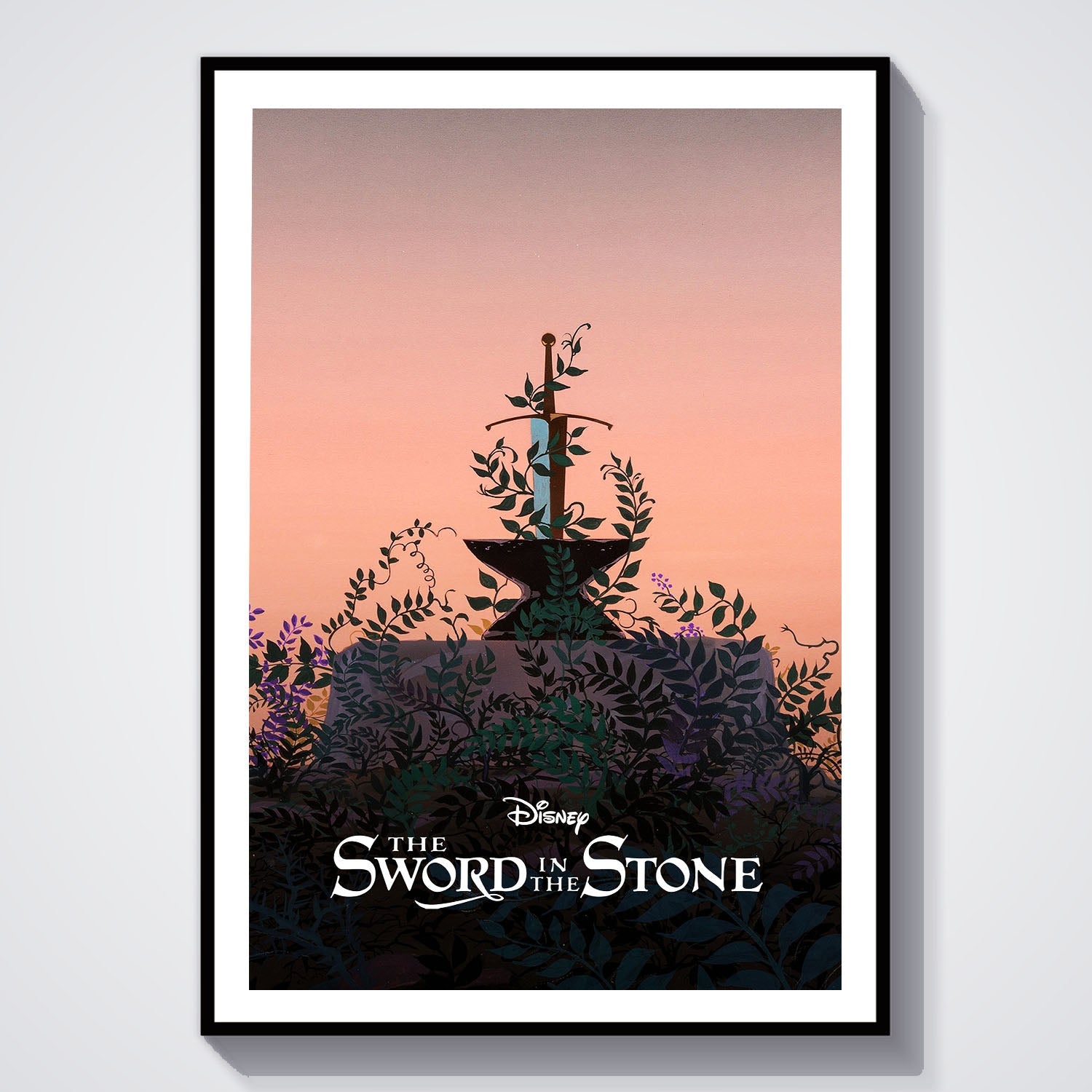 Flex Designs Poster The Sword in the Stone Classic 8 x 10" Home Goods - Movie 1963 Movie Poster