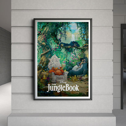 Flex Designs Poster The Jungle Book Classic 8 x 10" Home Goods - Movie 1967 Movie Poster