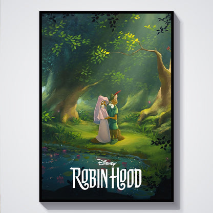 Flex Designs Poster Robin Hood Classic 5 x 7" Home Goods - Movie 1973 Movie Poster