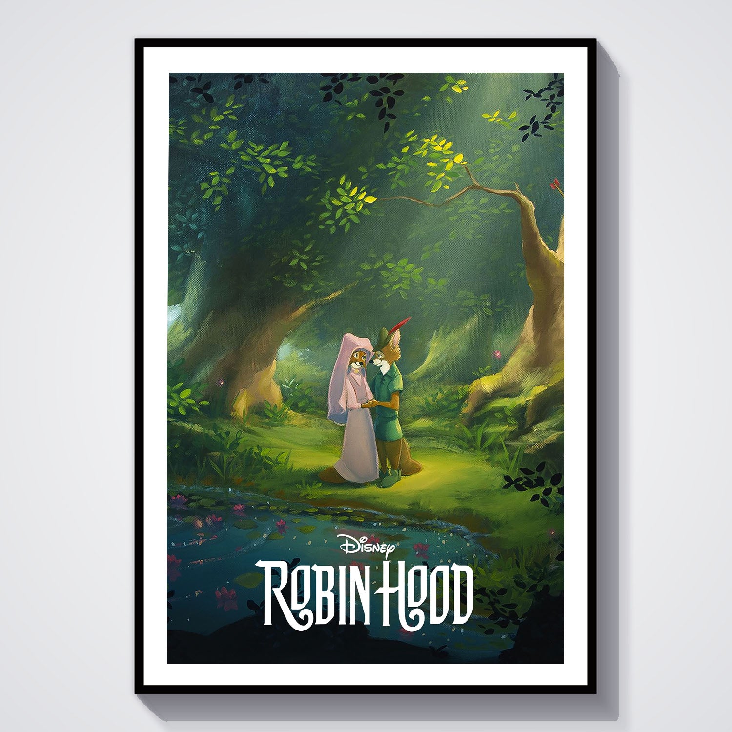 Flex Designs Poster Robin Hood Classic 8 x 10" Home Goods - Movie 1973 Movie Poster