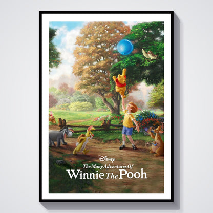 Flex Designs Poster The Many Adventures of Winnie the Pooh Classic 8 x 10" Home Goods - Movie 1977 Movie Poster