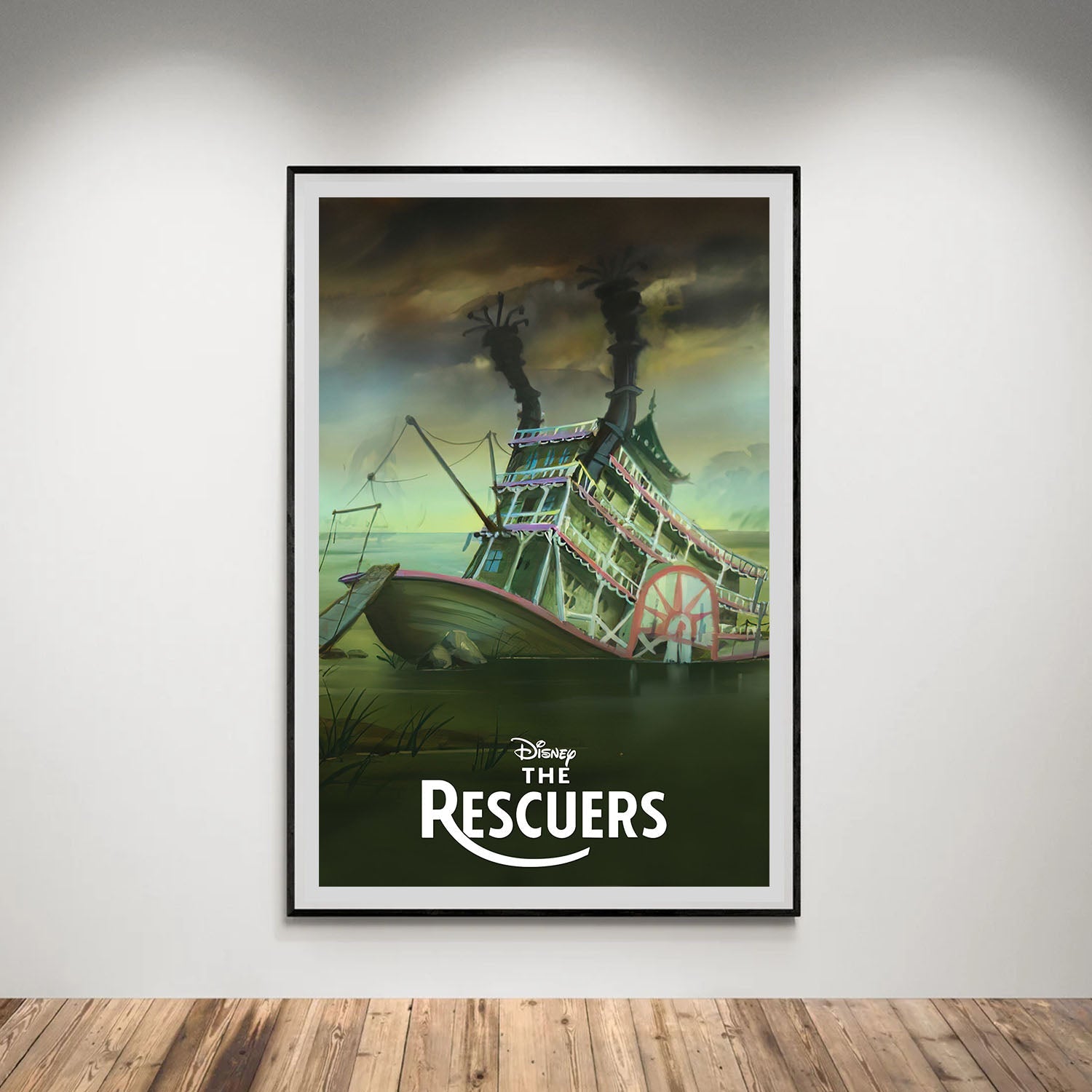Flex Designs Poster The Rescuers Classic 5 x 7" Home Goods - Movie 1977 Movie Poster
