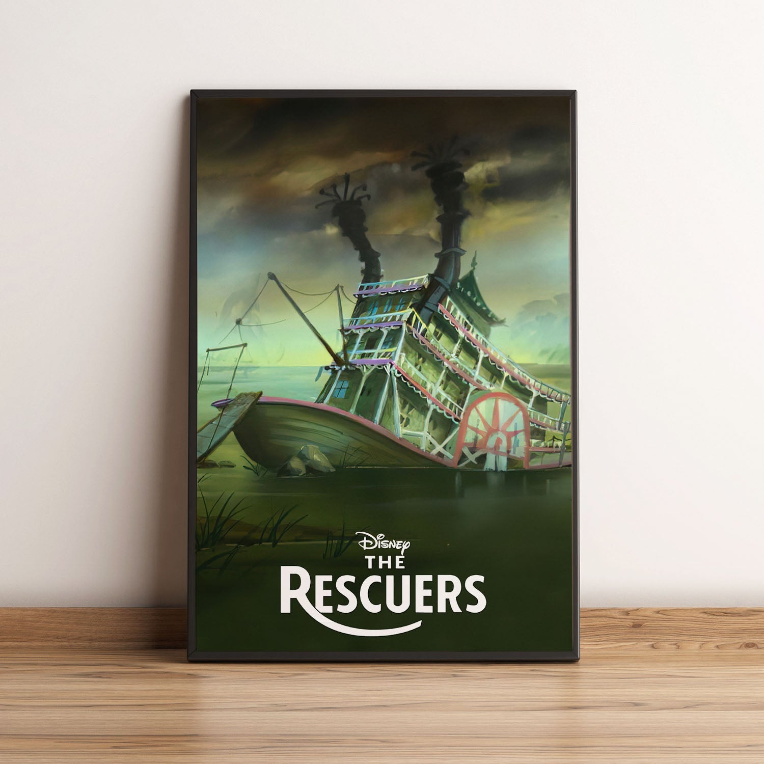 Flex Designs Poster The Rescuers Classic 5 x 7" Home Goods - Movie 1977 Movie Poster