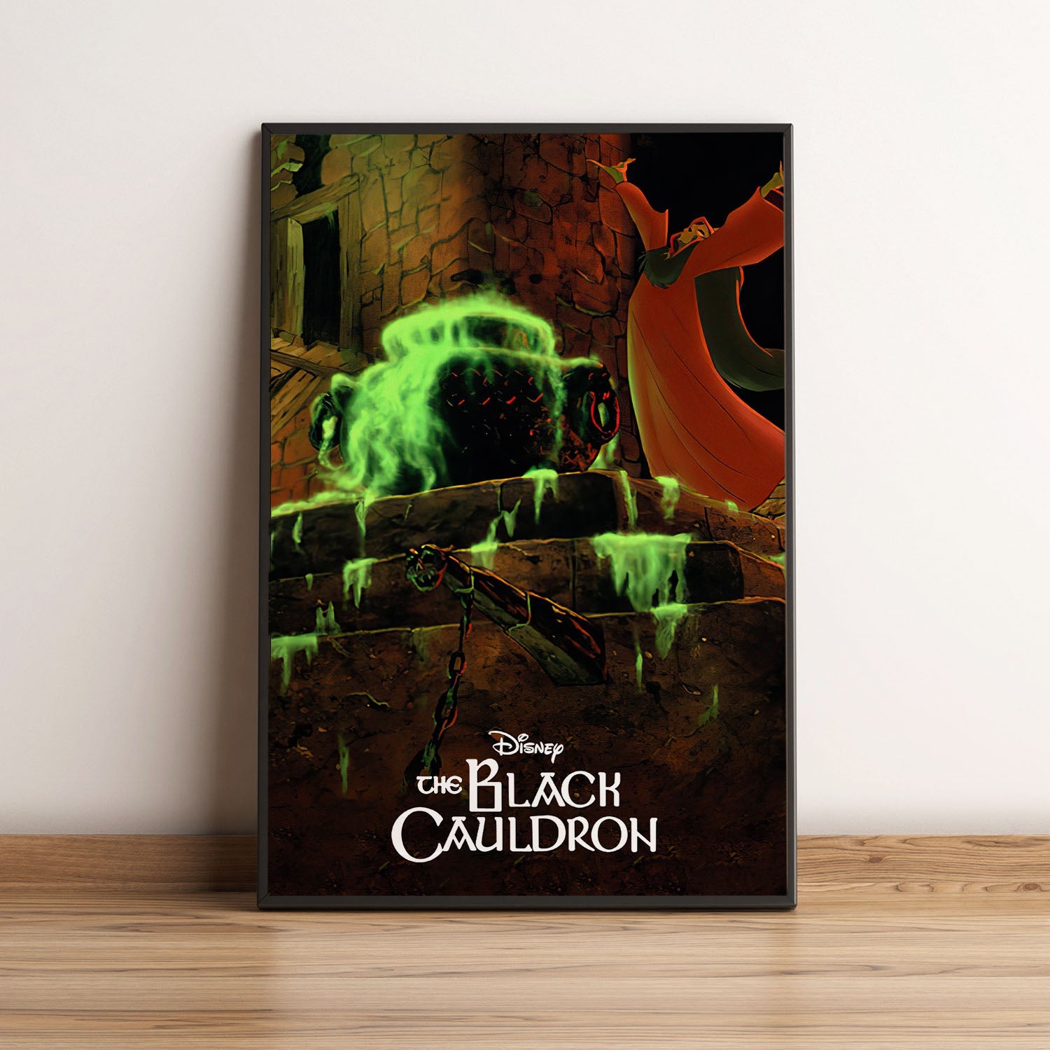Flex Designs Poster The Black Cauldron Classic 5 x 7" Home Goods - Movie 1985 Movie Poster