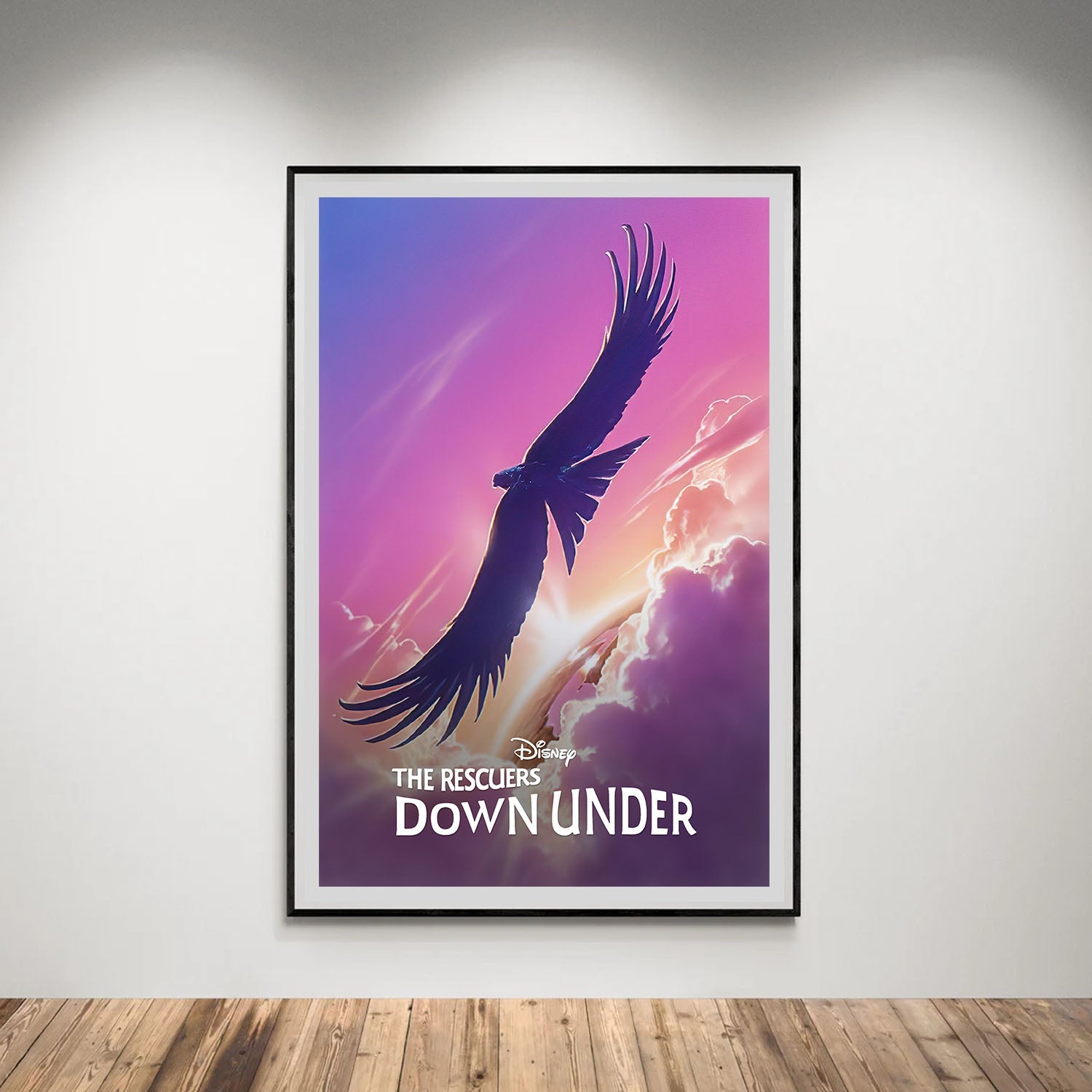 Flex Designs Poster The Rescuers Down Under Classic 5 x 7" Home Goods - Movie 1990 Movie Poster