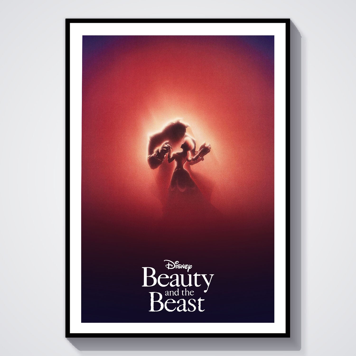 Flex Designs Poster Beauty and the Beast Classic 8 x 10" Home Goods - Movie 1991 Movie Poster