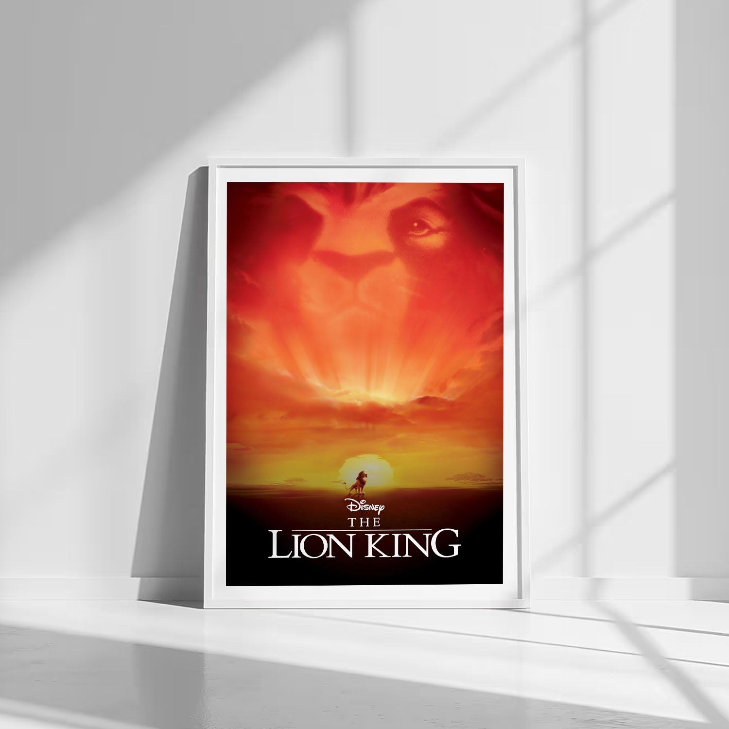 Flex Designs Poster The Lion King Classic 8 x 10" Home Goods - Movie 1994 Movie Poster