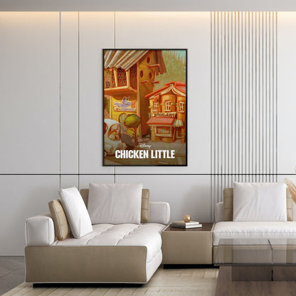 Flex Designs Poster Chicken Little Classic 5 x 7" Home Goods - Movie 2005 Movie Poster