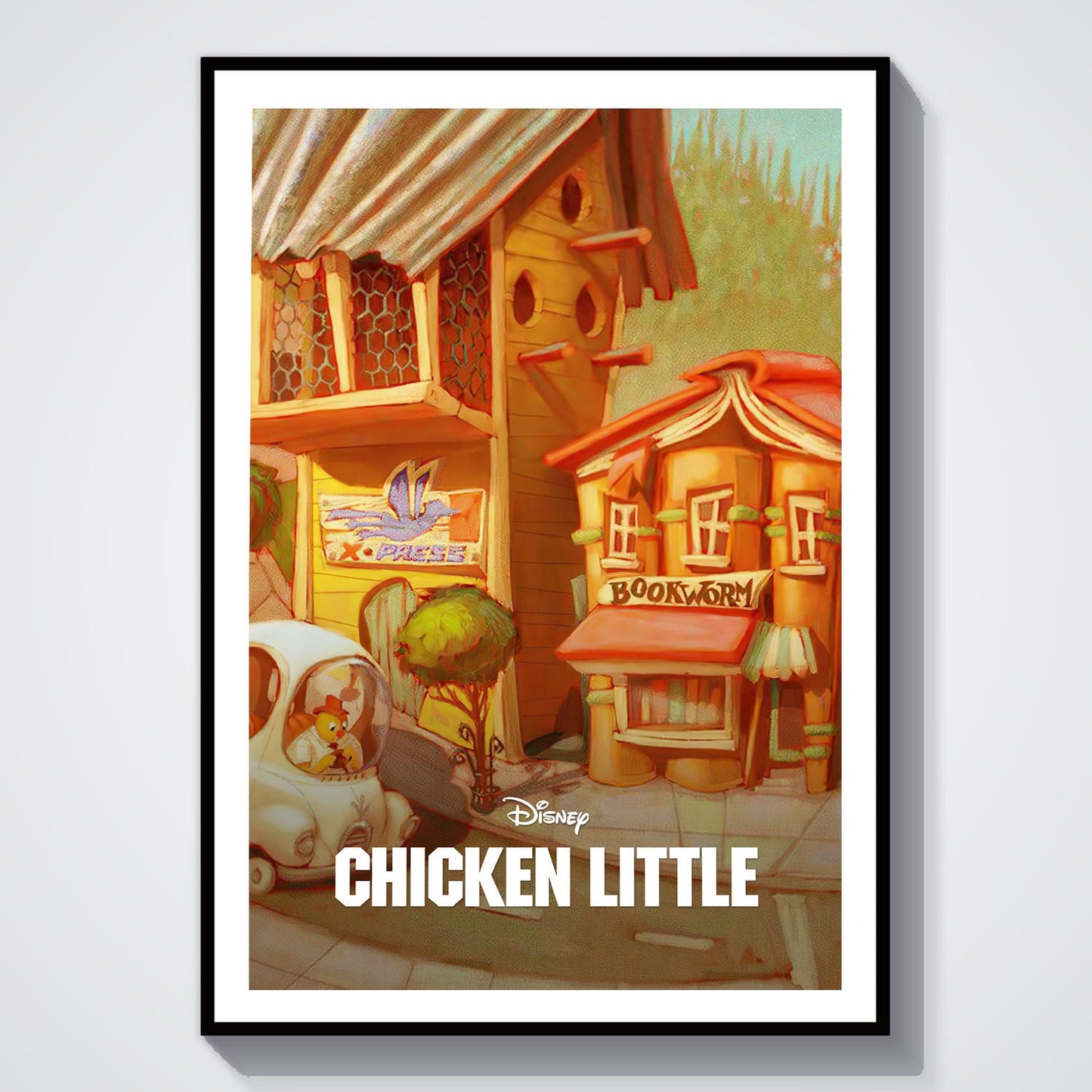 Flex Designs Poster Chicken Little Classic 8 x 10" Home Goods - Movie 2005 Movie Poster
