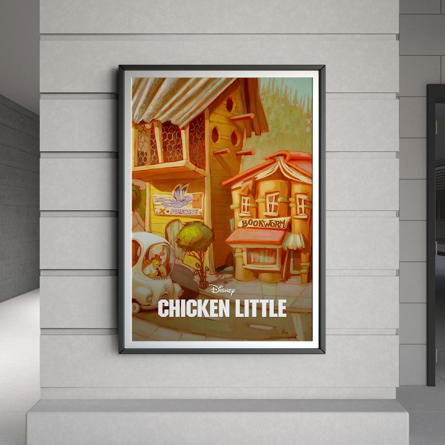 Flex Designs Poster Chicken Little Classic 8 x 10" Home Goods - Movie 2005 Movie Poster