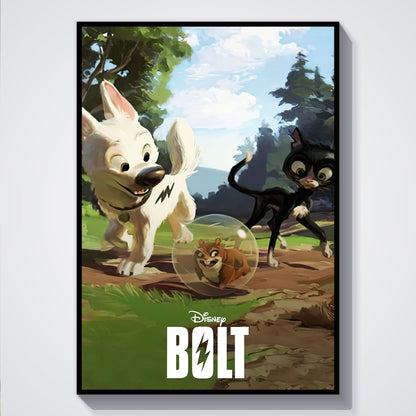 Flex Designs Poster Bolt Classic 5 x 7" Home Goods - Movie 2008 Movie Poster