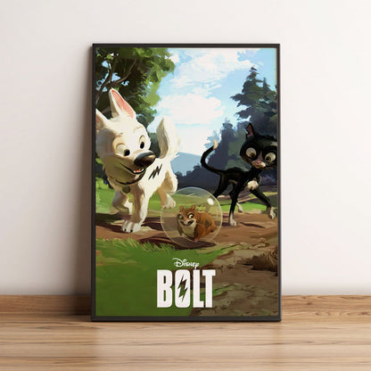 Flex Designs Poster Bolt Classic 5 x 7" Home Goods - Movie 2008 Movie Poster