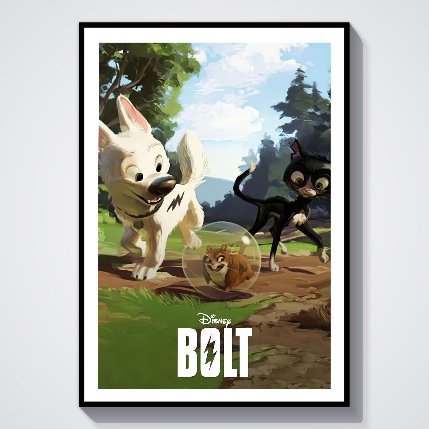 Flex Designs Poster Bolt Classic 8 x 10" Home Goods - Movie 2008 Movie Poster