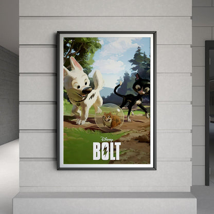 Flex Designs Poster Bolt Classic 8 x 10" Home Goods - Movie 2008 Movie Poster