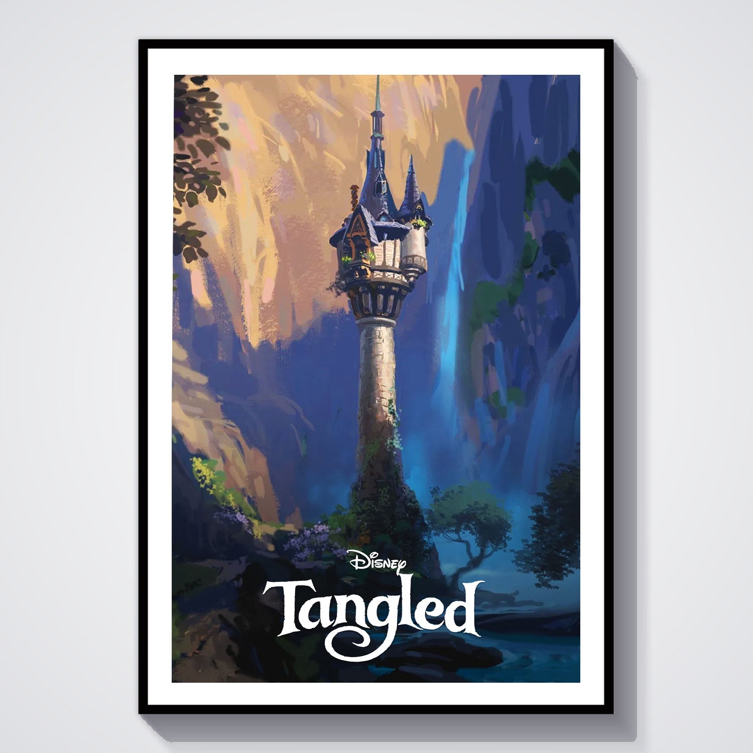 Flex Designs Poster Tangled Classic 8 x 10" Home Goods - Movie 2010 Movie Poster