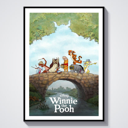 Flex Designs Poster Winnie the Pooh Classic 8 x 10" Home Goods - Movie 2011 Movie Poster