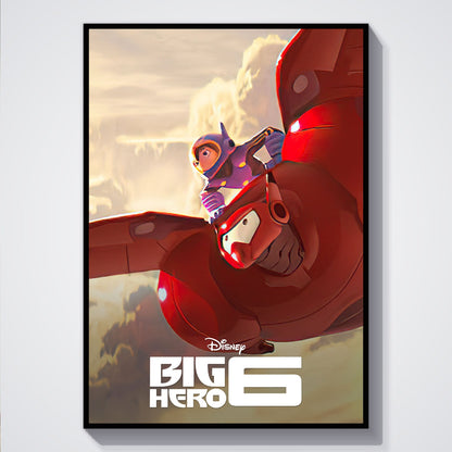 Flex Designs Poster Big Hero 6 Classic 5 x 7" Home Goods - Movie 2014 Movie Poster