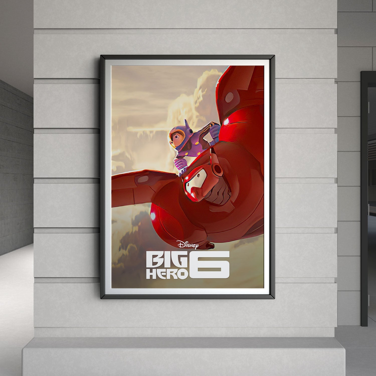 Flex Designs Poster Big Hero 6 Classic 8 x 10" Home Goods - Movie 2014 Movie Poster