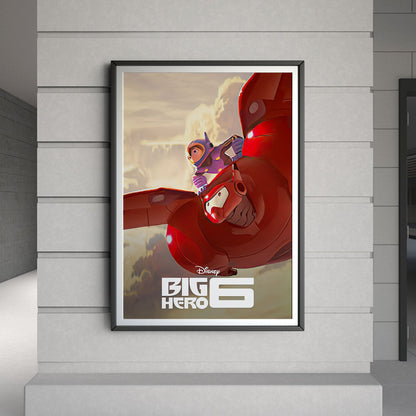 Flex Designs Poster Big Hero 6 Classic 8 x 10" Home Goods - Movie 2014 Movie Poster