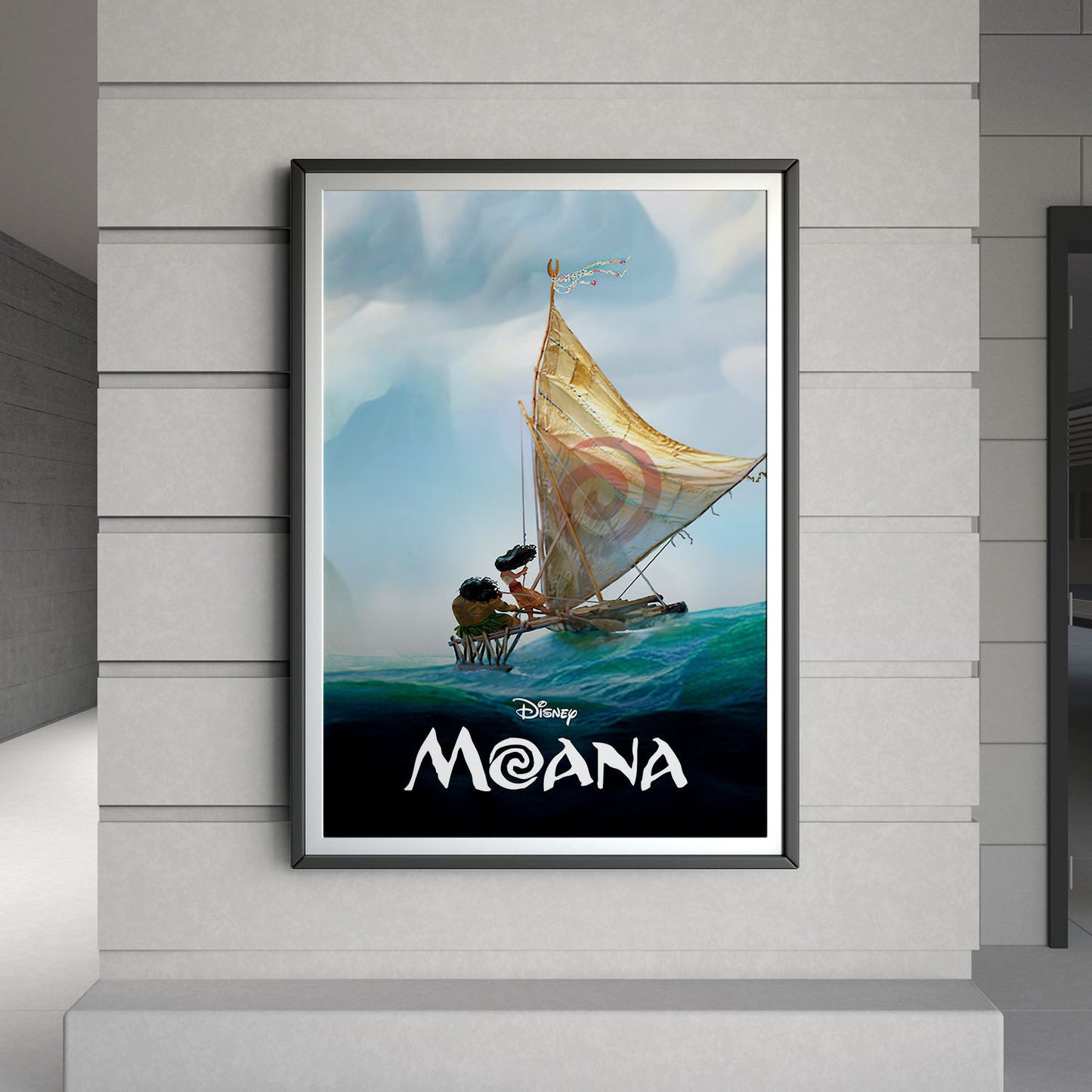 Flex Designs Poster Moana Classic 8 x 10" Home Goods - Movie 2016 Movie Poster
