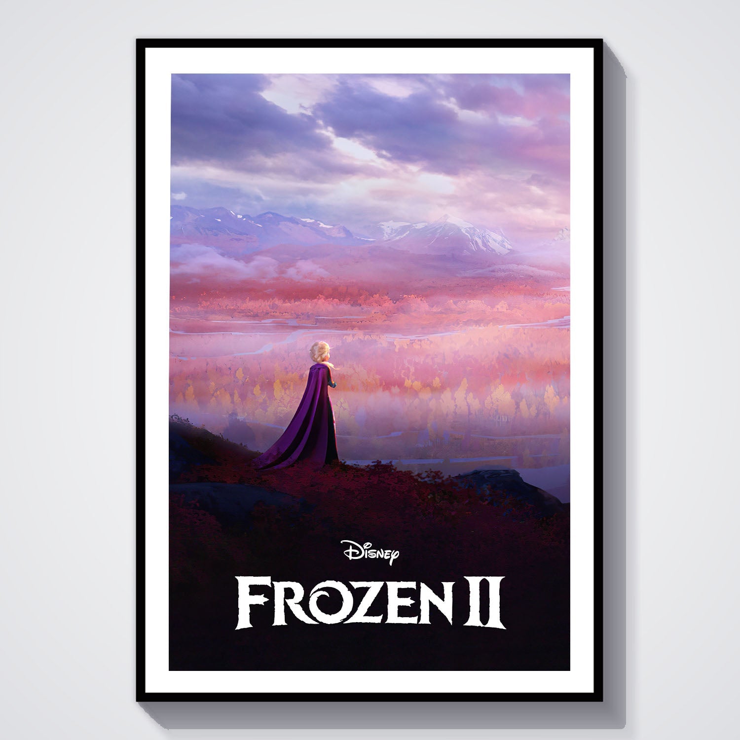 Flex Designs Poster Frozen II Classic 8 x 10" Home Goods - Movie 2019 Movie Poster