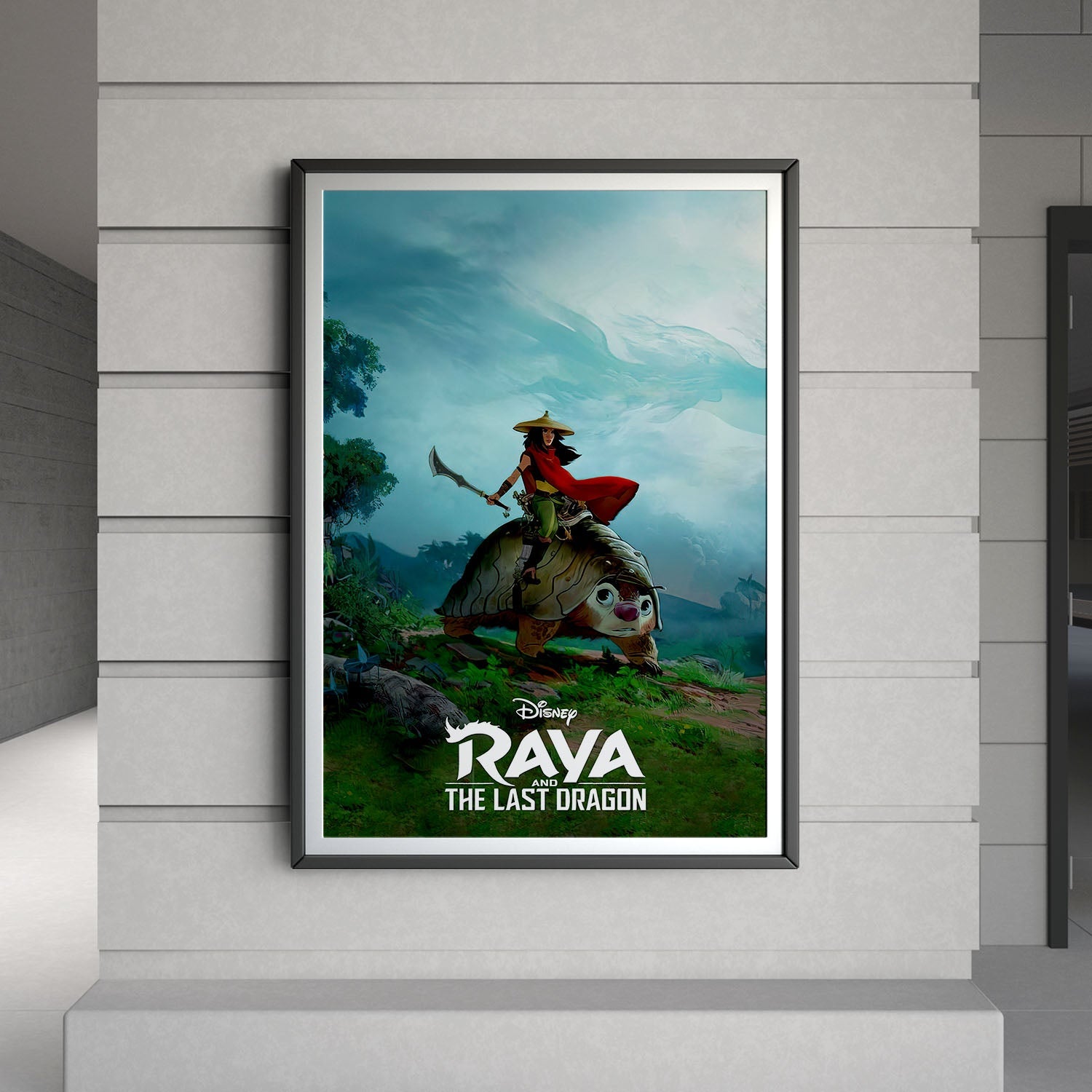 Flex Designs Poster Raya and the Last Dragon Classic 8 x 10" Home Goods - Movie 2021 Movie Poster