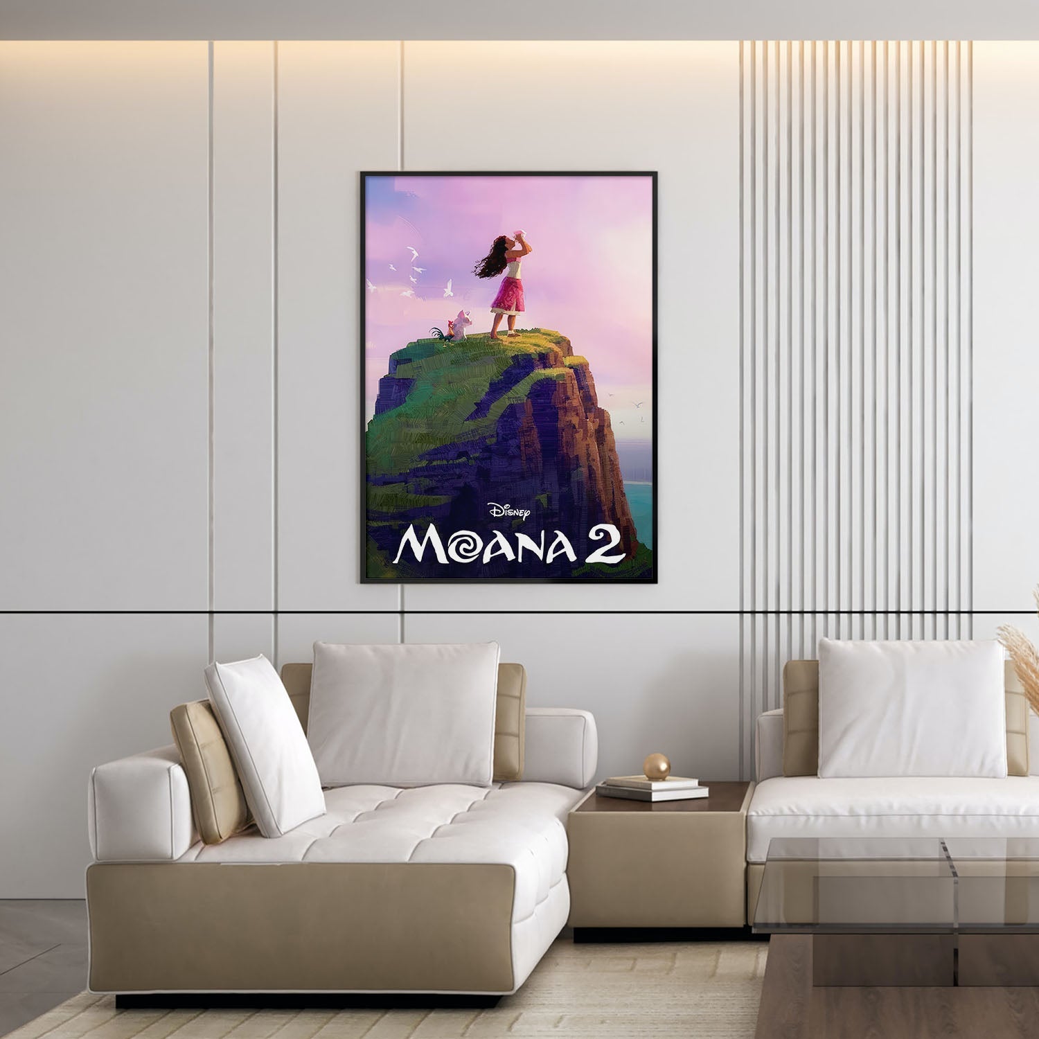 Flex Designs Poster Moana 2 Classic 5 x 7" Home Goods - Movie 2024 Movie Poster