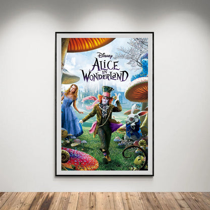 Flex Designs Poster Alice in Wonderland Live Action 5 x 7" Home Goods - Movie 2010 Movie Poster