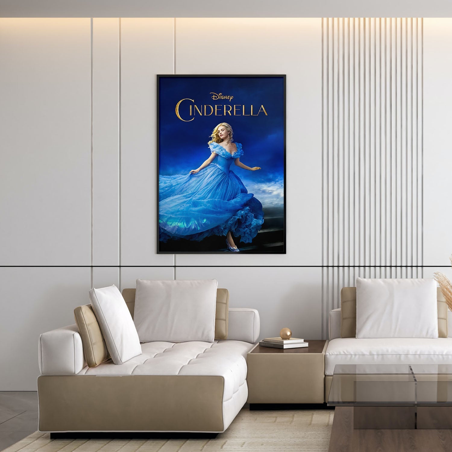 Flex Designs Poster Cinderella Live Action 5 x 7" Home Goods - Movie 2015 Movie Poster