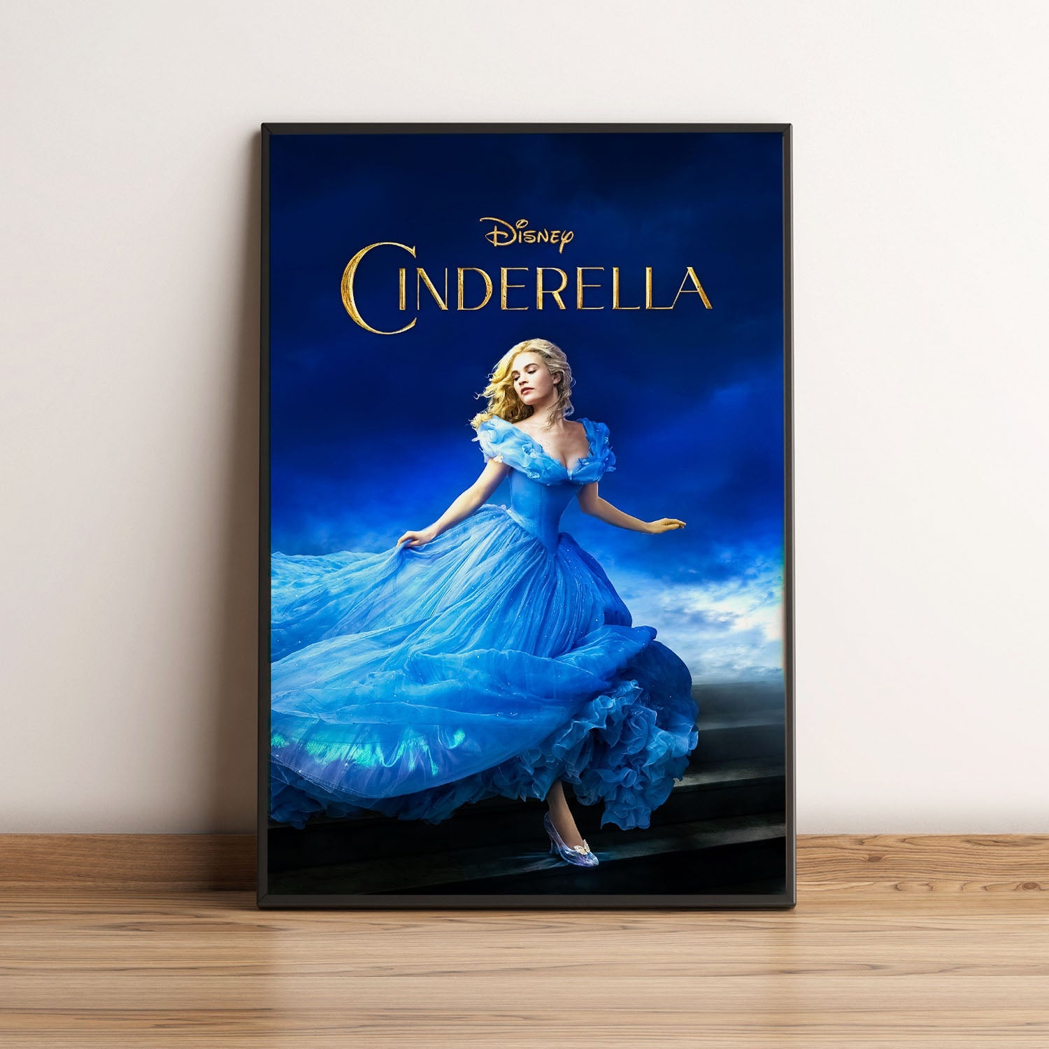 Flex Designs Poster Cinderella Live Action 5 x 7" Home Goods - Movie 2015 Movie Poster