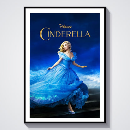 Flex Designs Poster Cinderella Live Action 8 x 10" Home Goods - Movie 2015 Movie Poster
