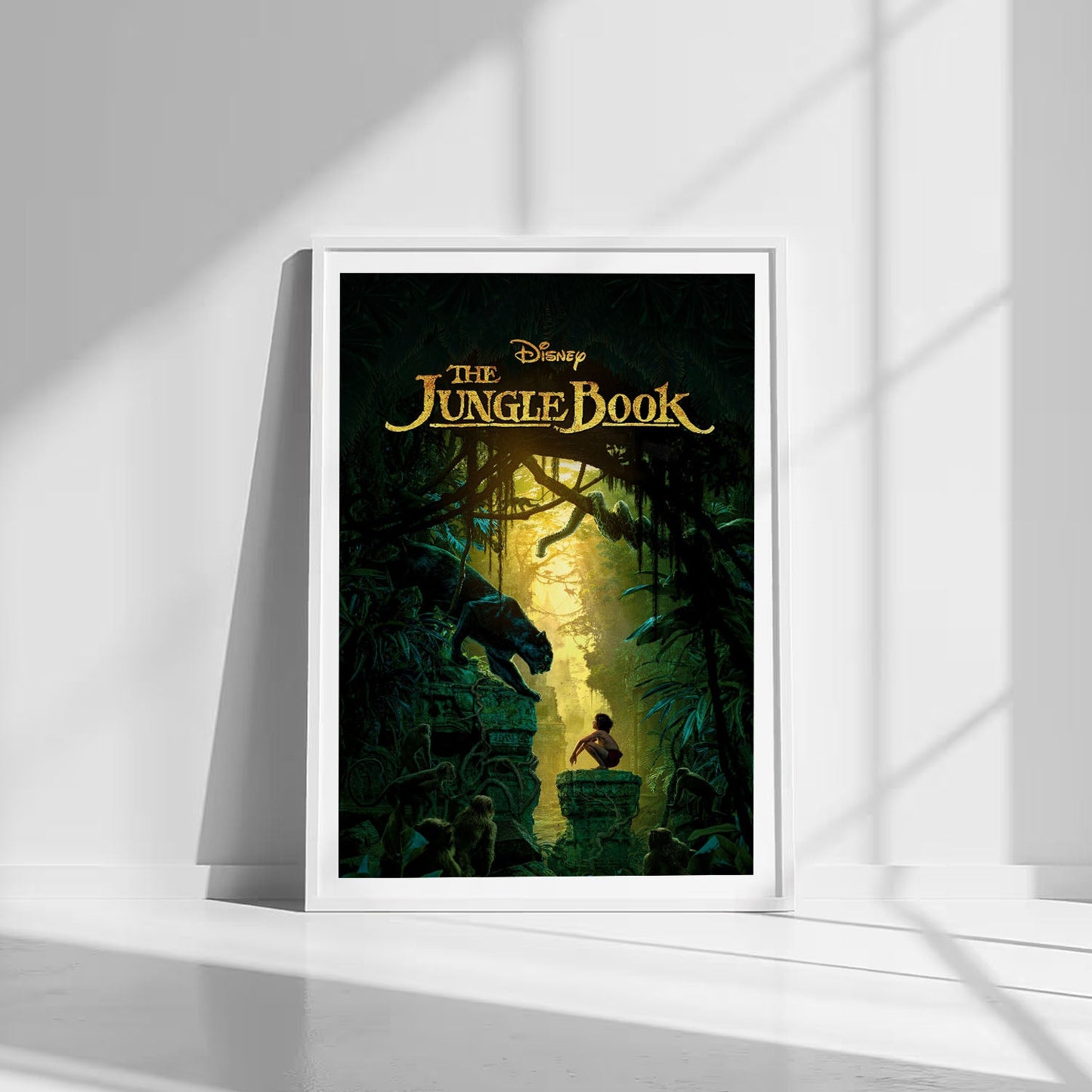 Flex Designs Poster The Jungle Book Live Action 8 x 10" Home Goods - Movie 2016 Movie Poster