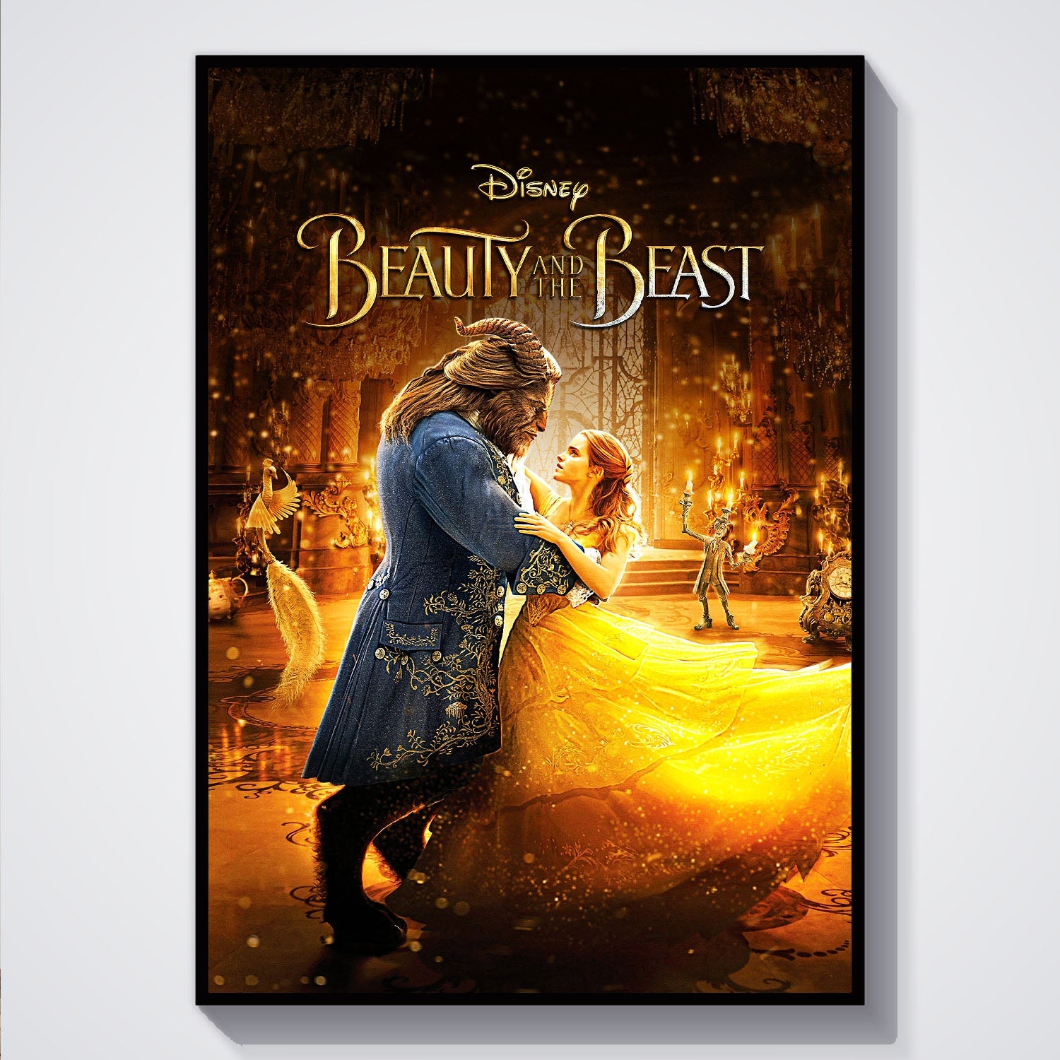Flex Designs Poster Beauty and the Beast Live Action 5 x 7" Home Goods - Movie 2017 Movie Poster