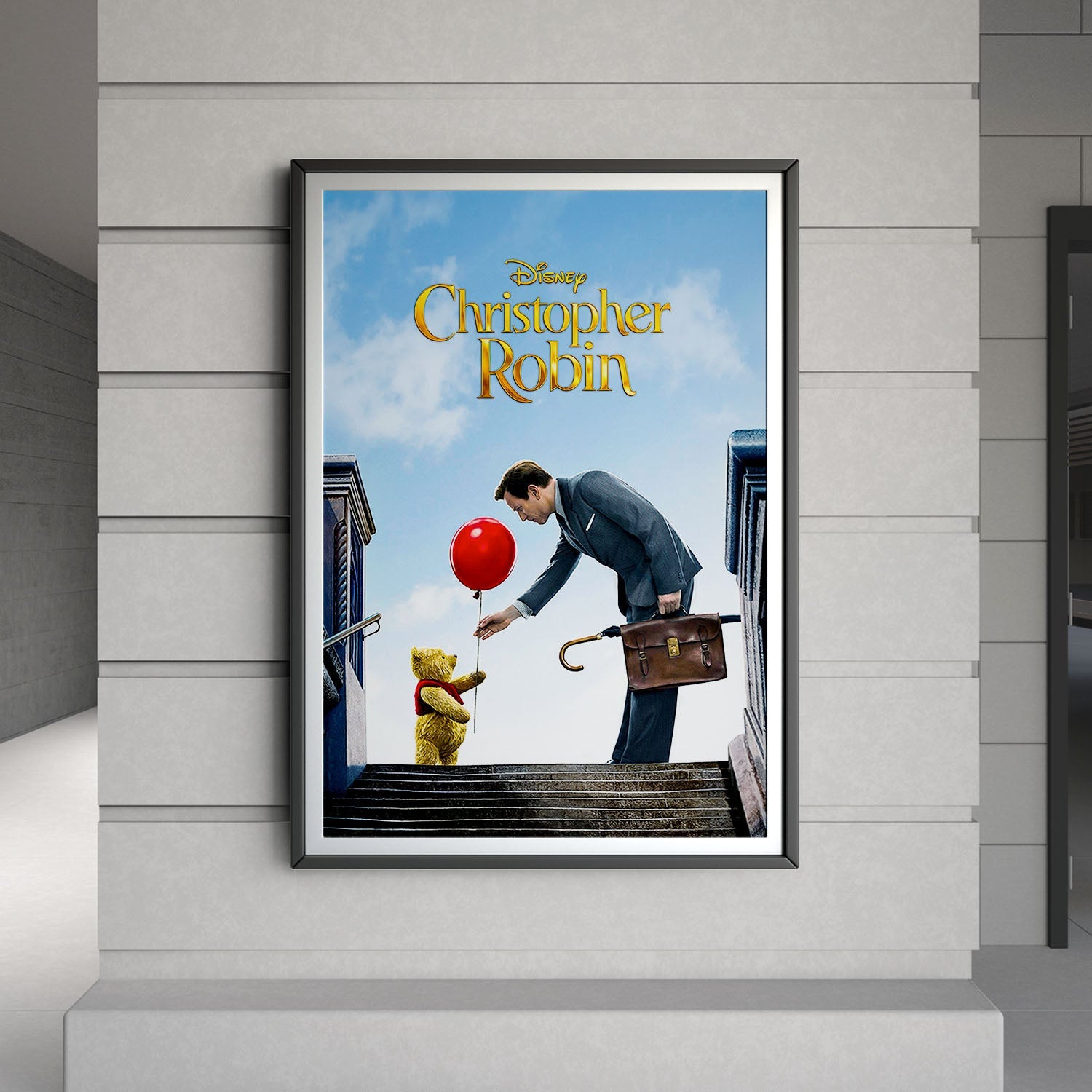 Flex Designs Poster Christopher Robin Live Action 8 x 10" Home Goods - Movie 2018 Movie Poster