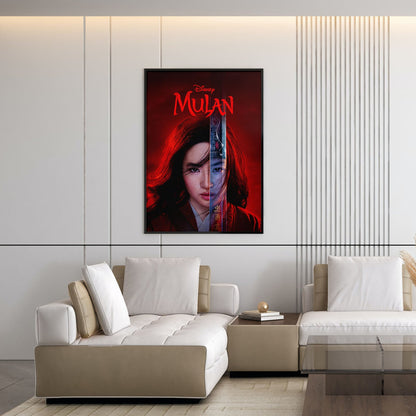 Flex Designs Poster Mulan Live Action 5 x 7" Home Goods - Movie 2020 Movie Poster
