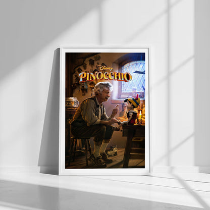 Flex Designs Poster Pinocchio Live Action 8 x 10" Home Goods - Movie 2022 Movie Poster