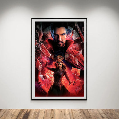 Flex Designs Poster Doctor Strange in the Multiverse of Madness Key Art 5 x 7" Home Goods - Movie 2022 Movie Poster