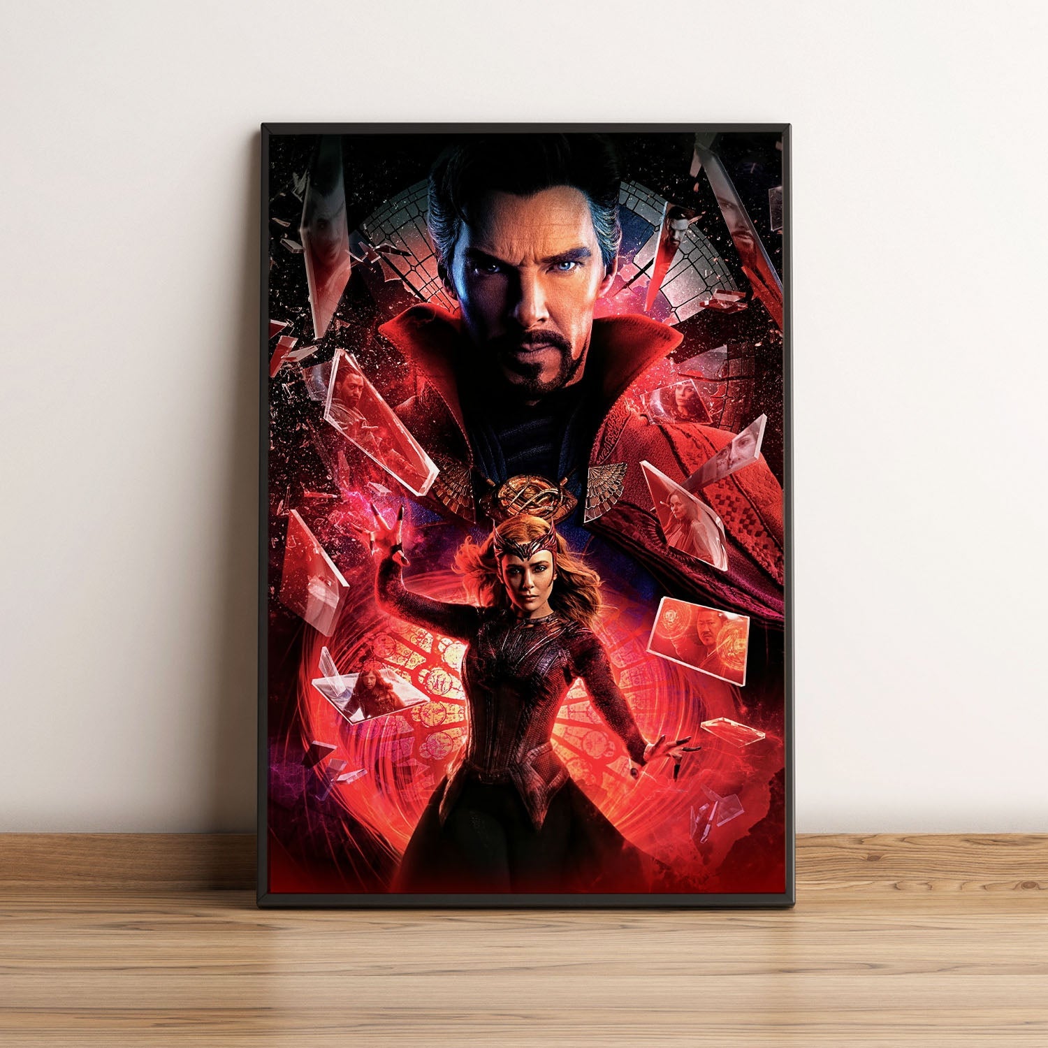 Flex Designs Poster Doctor Strange in the Multiverse of Madness Key Art 5 x 7" Home Goods - Movie 2022 Movie Poster