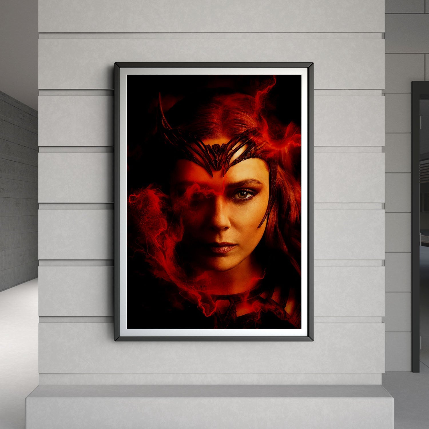 Flex Designs Poster Doctor Strange in the Multiverse of Madness Wanda 8 x 10" Home Goods - Movie 2022 Movie Poster