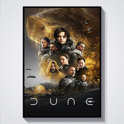 Flex Designs Poster Dune 5 x 7" Home Goods - Movie 2021 Movie Poster