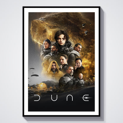 Flex Designs Poster Dune 8 x 10" Home Goods - Movie 2021 Movie Poster