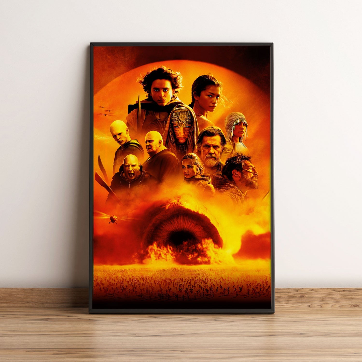 Flex Designs Poster Dune - Part Two Key Art 5 x 7" Home Goods - Movie 2024 Movie Poster