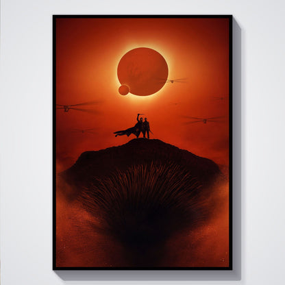 Flex Designs Poster Dune - Part Two Minimalist 5 x 7" Home Goods - Movie 2024 Movie Poster