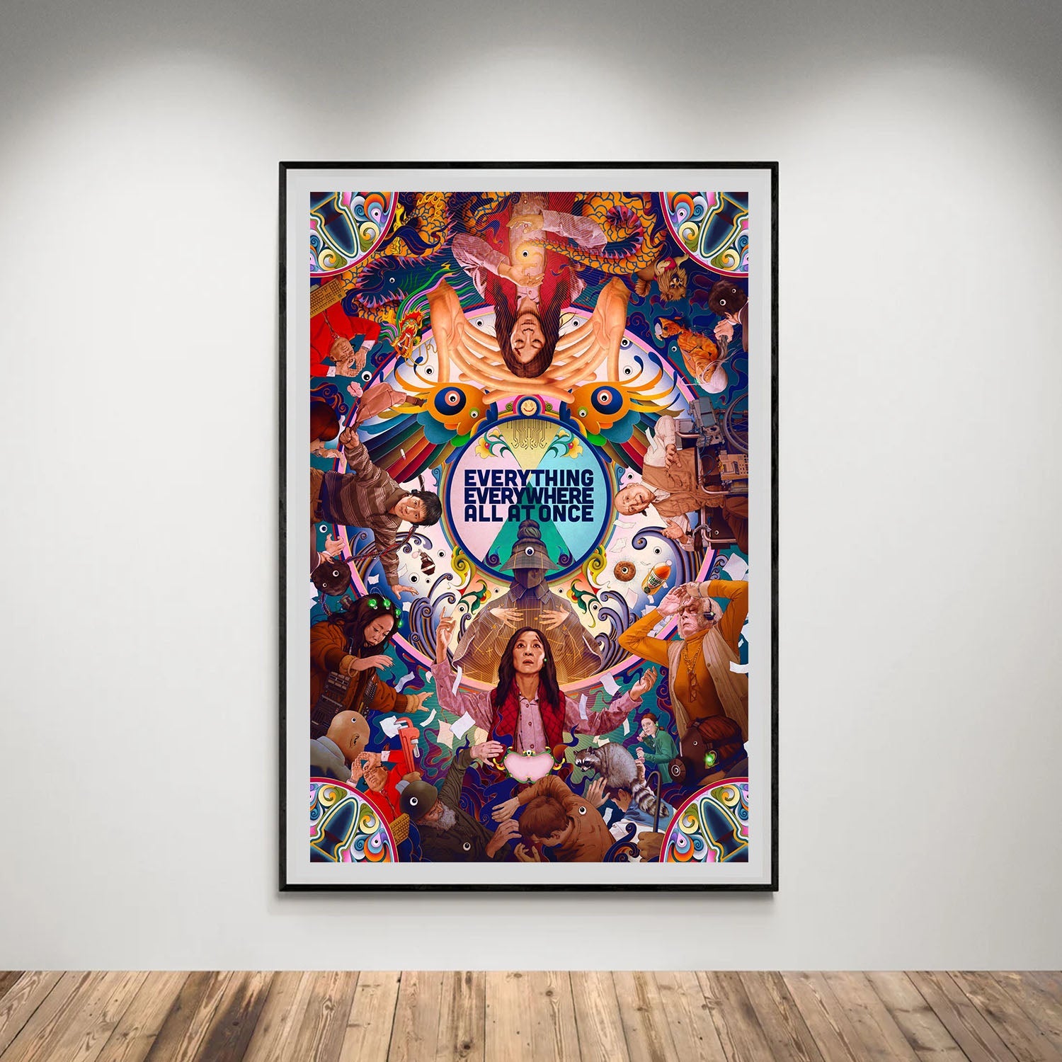 Flex Designs Poster Everything Everywhere All at Once 5 x 7" Home Goods - Movie 2022 Movie Poster