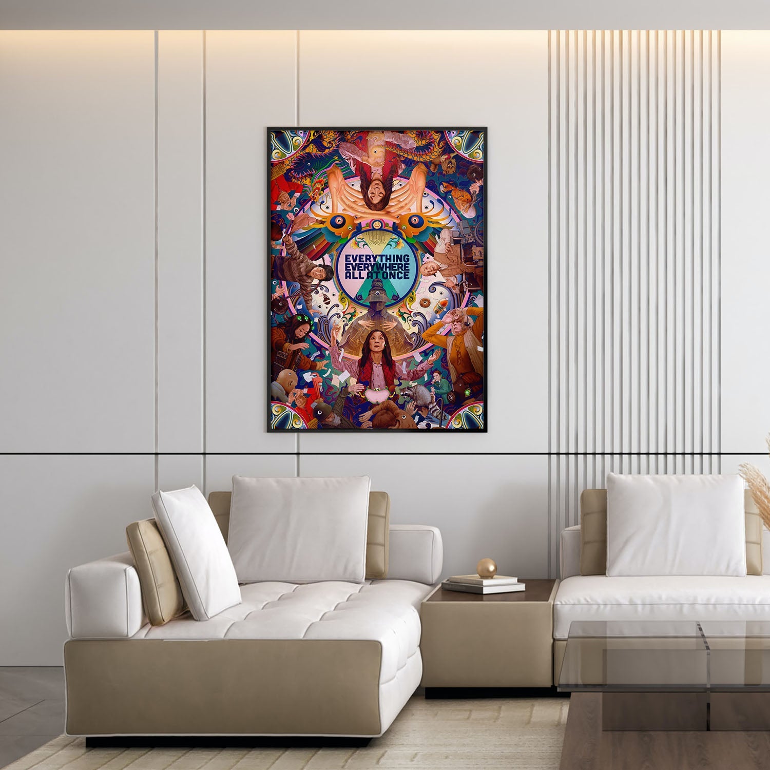 Flex Designs Poster Everything Everywhere All at Once 5 x 7" Home Goods - Movie 2022 Movie Poster