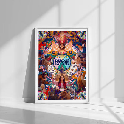 Flex Designs Poster Everything Everywhere All at Once 8 x 10" Home Goods - Movie 2022 Movie Poster