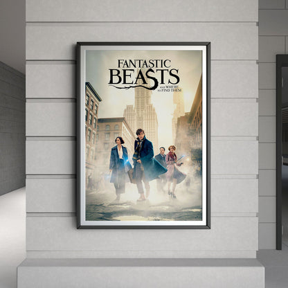 Flex Designs Poster Fantastic Beasts and Where to Find Them 8 x 10" Home Goods - Movie 2016 Movie Poster